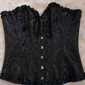 black corset